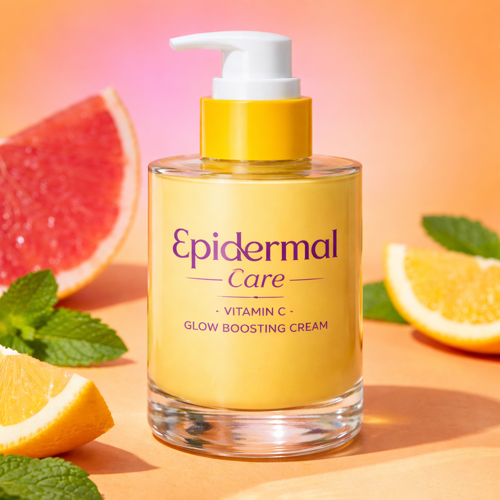 🌟 Epidermal Care Vitamin C + E Glow Boosting Cream (60ml)